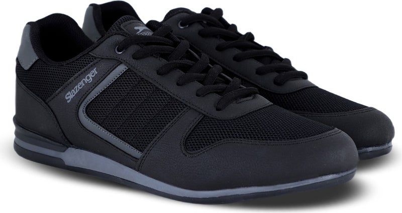 Slazenger Olivia I Casual Sport Black Sneaker Men's Shoes  - Image 2