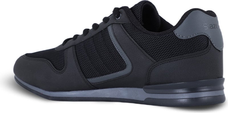 Slazenger Olivia I Casual Sport Black Sneaker Men's Shoes  - Image 3