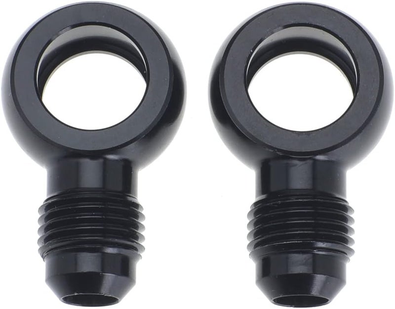 ROOSAIN 6AN x 1/4NPSM 4L80E GM Transmission Oil Cooler 90 Degree Banjo Fittings - Image 4