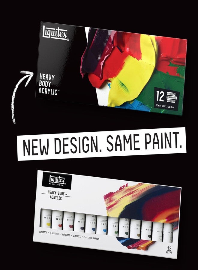 Liquitex Professional Acrylic Set Heavy Body Classic 12 - Image 4