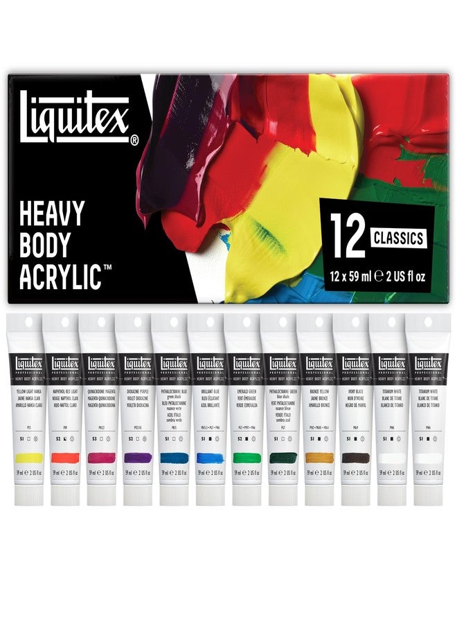 Liquitex Professional Acrylic Set Heavy Body Classic 12 - Image 1