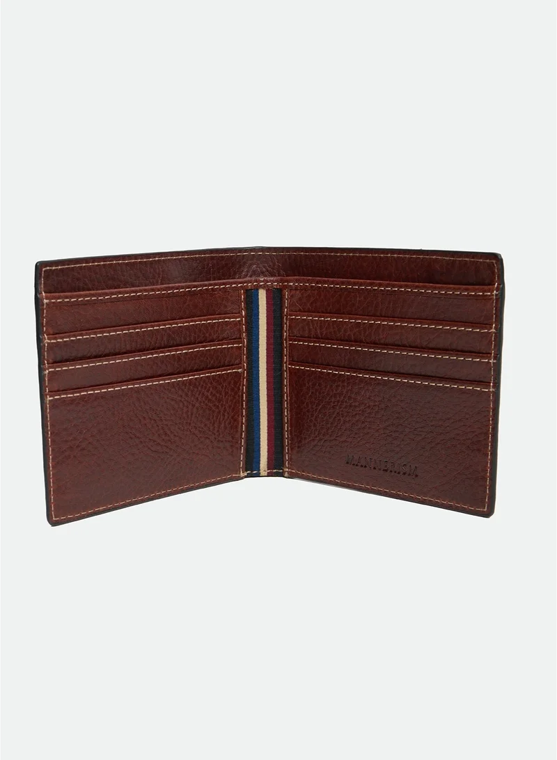MANNERISM The Frontier Passage Leather Gift Set – Belt & Wallet · Black / Mahogany