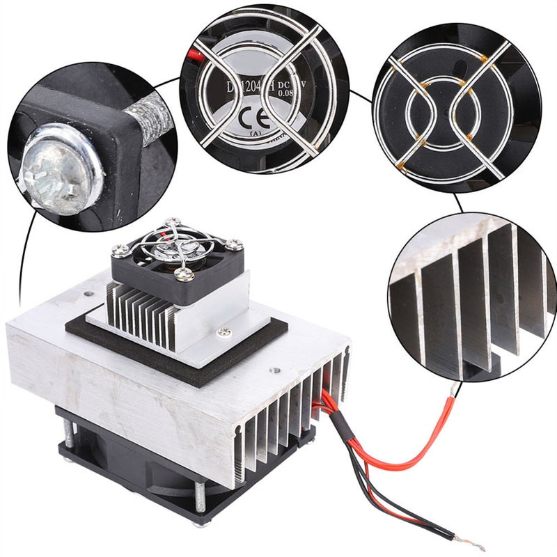 1Pcs DC12V Semiconductor Fridge/Refrigeration Cooling System DIY Kit Mini Air Conditioner - Image 3