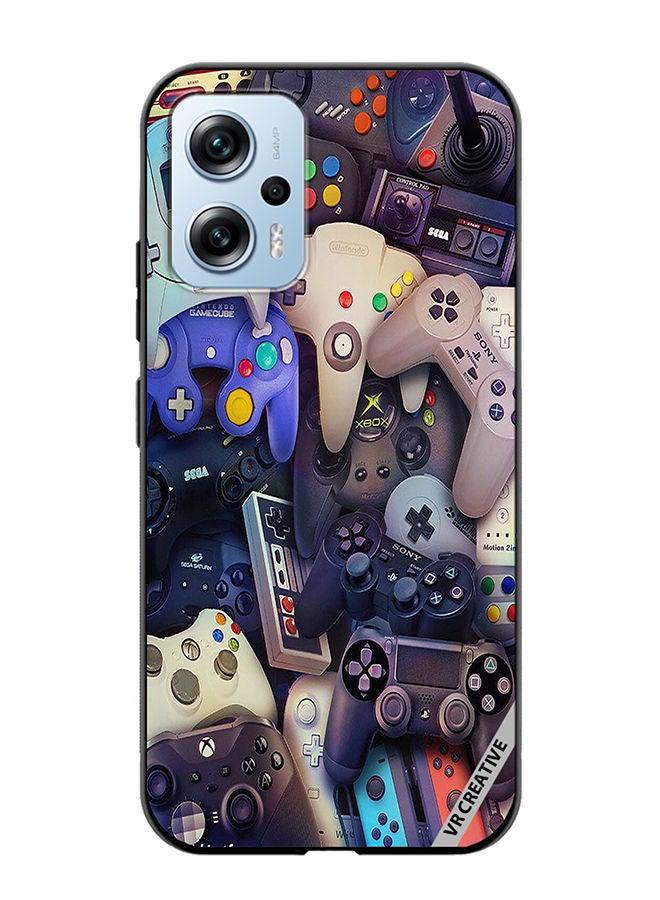 VR CREATIVE Protective Case Cover For Xiaomi Poco X4 GT Remote Controls Design Multicolour - Image 1