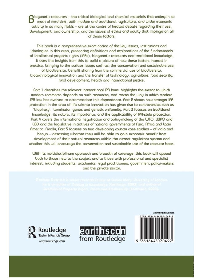 Intellectual Property, Biogenetic Resources and Traditional Knowledge  - Image 2