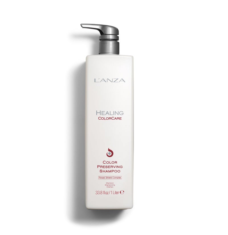 LANZA Healing ColorCare Color Preserving Shampoo Shampoo for Color Treated Hair to Protect Vibrancy and Restore Dry Damaged Locks Healthy Shiny Protected Bleached  Dyed Colored Hair 338 Fl Oz