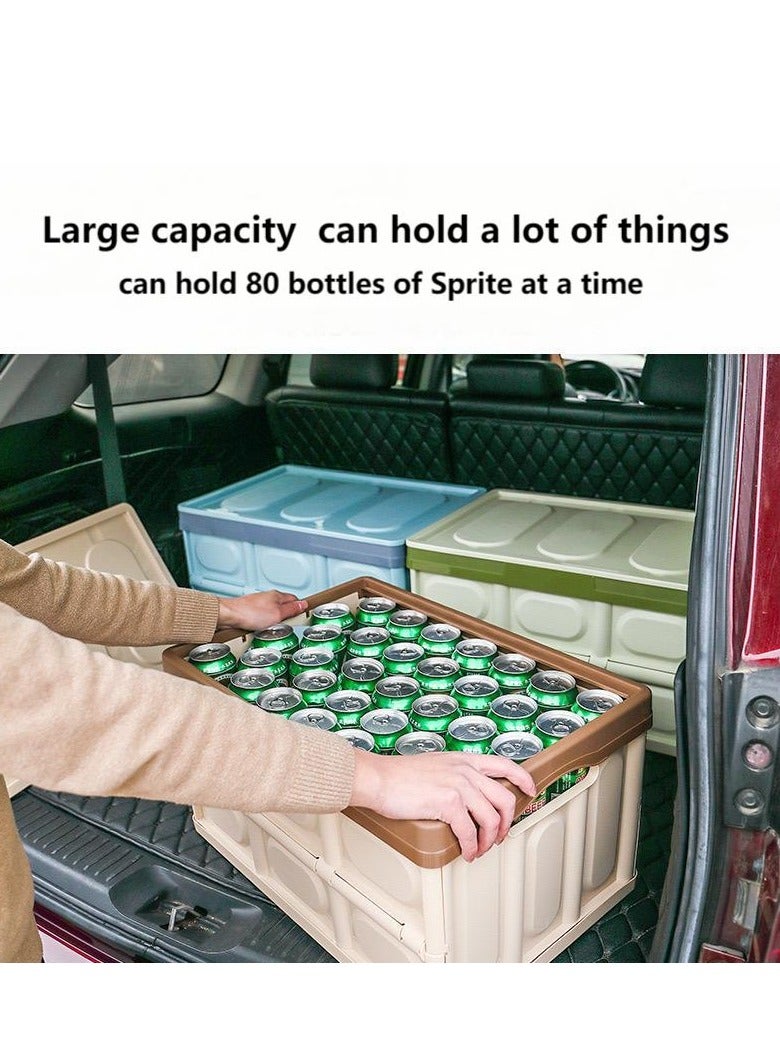 Foldable Car Trunk Storage Box, In-Car Storage Container, Multi-functional Foldable Car Trunk Organizer, Car Storage Bin, Collapsible Portable Storage Box  - Image 2