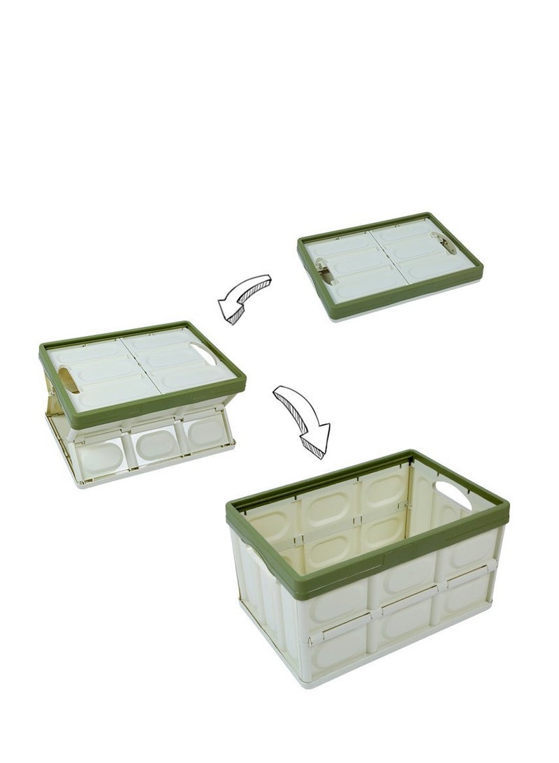 Foldable Car Trunk Storage Box, In-Car Storage Container, Multi-functional Foldable Car Trunk Organizer, Car Storage Bin, Collapsible Portable Storage Box  - Image 5