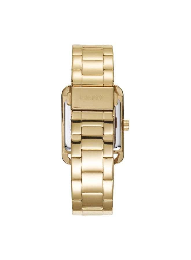 DKNY ديكني سيتي ماكسي DK1L001M0045 - ساعة كوارتز نسائية من الفولاذ المقاوم للصدأ 3 عقارب - Image 3