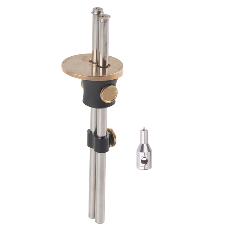 MYTEC Metal Scriber 205mm Pure Copper Aluminum Alloy - Rust-Proof Slide Bar - Single-Shaft Laser Scale Adjustment for Woodworking - Image 1
