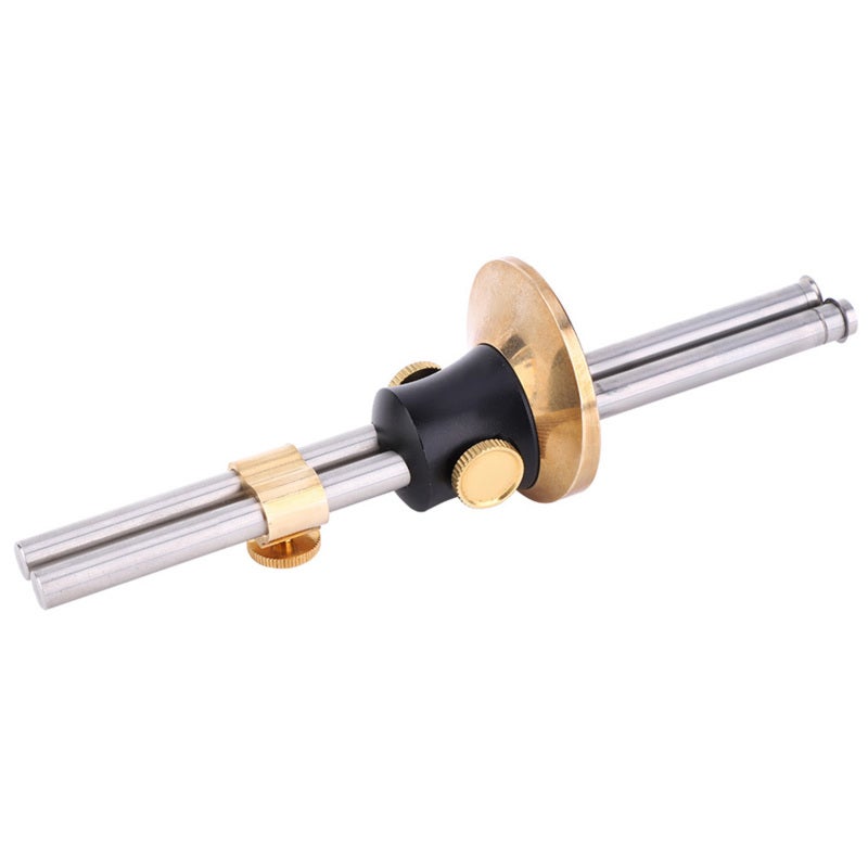 MYTEC Metal Scriber 205mm Pure Copper Aluminum Alloy - Rust-Proof Slide Bar - Single-Shaft Laser Scale Adjustment for Woodworking - Image 3