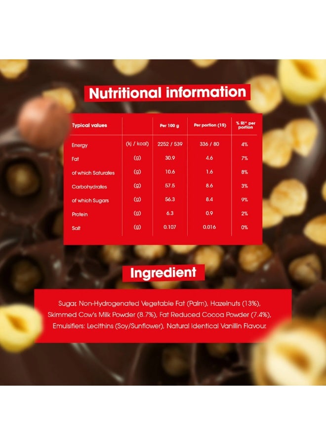 نوتيلا مرطبان كريمة إفطار بالشوكولاتة والبندق 1 كجم - Image 3
