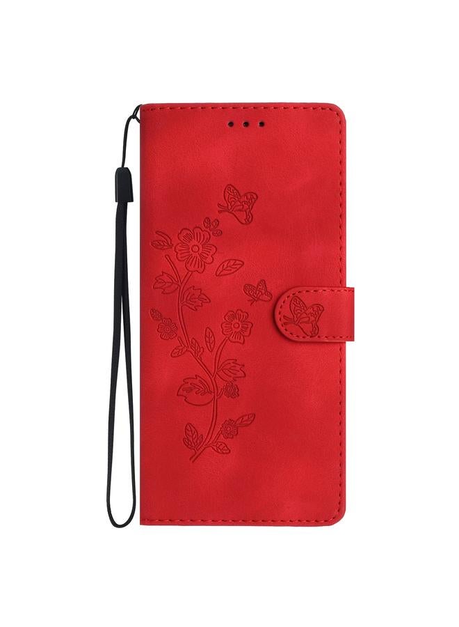 S-TOP Case For OPPO A79 5G Flower Butterfly Embossing Pattern Leather Phone Case - Image 2