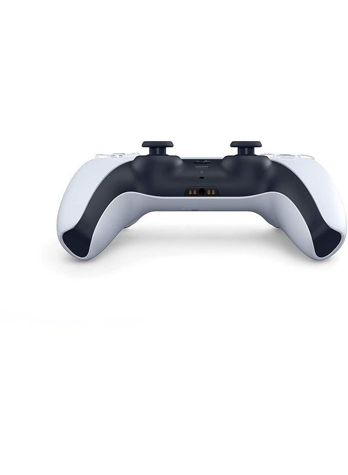 Wireless Game Controller – Dual Vibration, Touch Panel, LED Indicator, USB Cable, White - Image 2