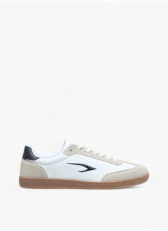 Dash Men Panelled Sneakers with Lace-Up Closure  - Image 3