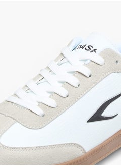 Dash Men Panelled Sneakers with Lace-Up Closure  - Image 4