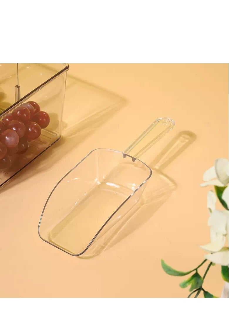 Plastic Ice Scoop 19.6*6.7*3.8  - Image 1