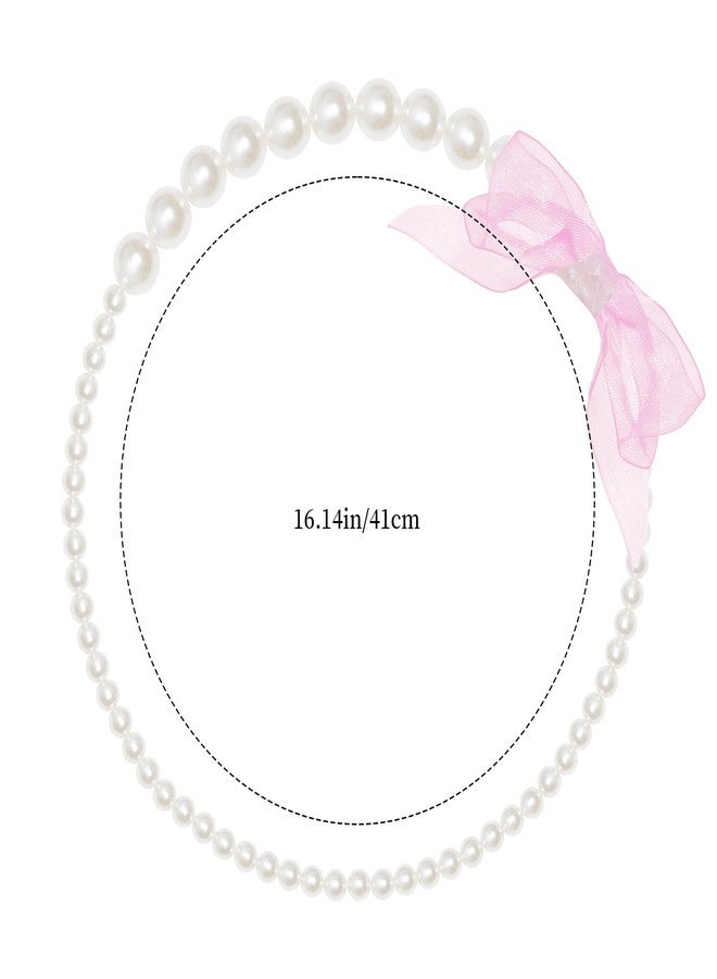 obmwang 5 Pieces Girls Tea Party Supplies Tea Party Gloves Hats Girls Kids Tea Party Necklace Fan for Girls Tea Party Costume - Image 5