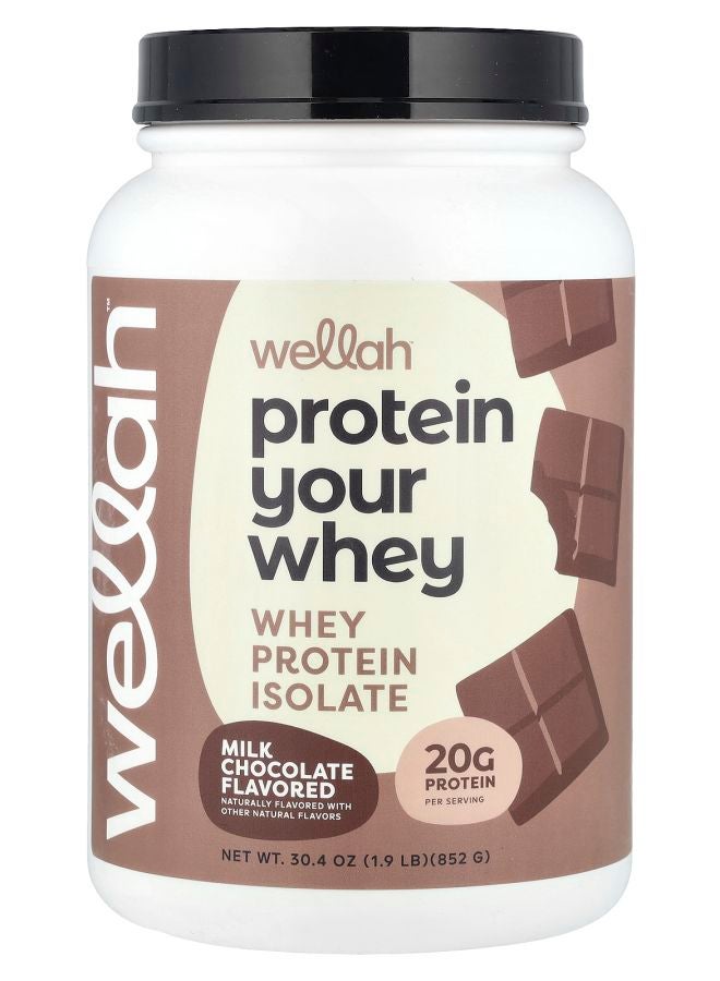 Protein Your Whey Whey Protein Isolate Milk Chocolate 1.9 lb (852 g)