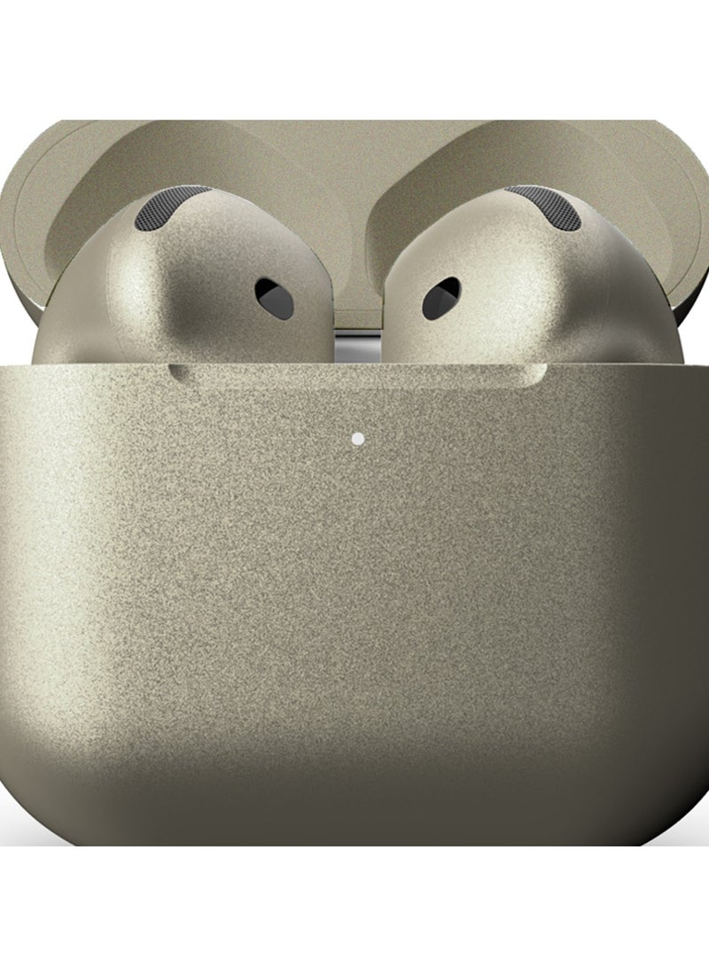 Craft MERLIN CRAFT CUSTOMIZED APPLE AIRPODS 4 ANC NATURAL TITANIUM - Image 2