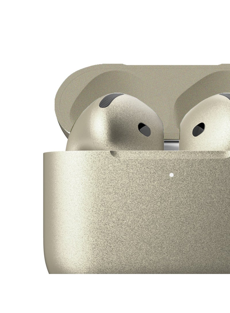 Craft MERLIN CRAFT CUSTOMIZED APPLE AIRPODS 4 ANC NATURAL TITANIUM - Image 3