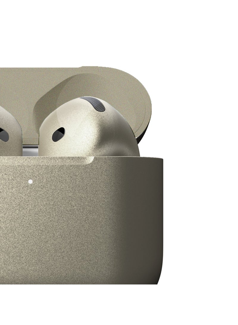 Craft MERLIN CRAFT CUSTOMIZED APPLE AIRPODS 4 ANC NATURAL TITANIUM - Image 4