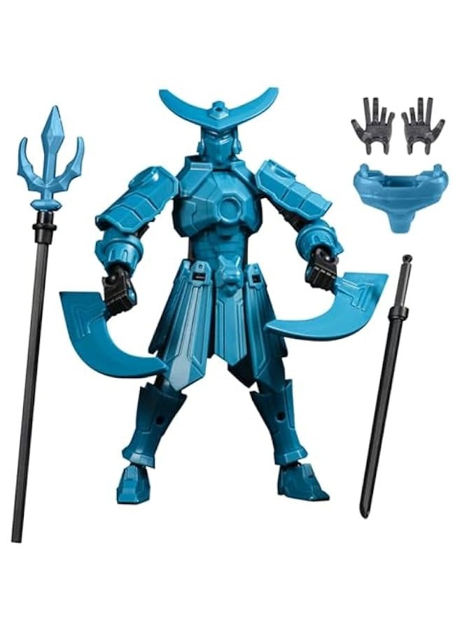 T13 Action Figure, 3D Printed Human Body Model, Dummy 13 Robot Figure,Multi-Joint Movable Robot, PVC Model Full Body Mobile Robot Desktop Decoration - Image 2