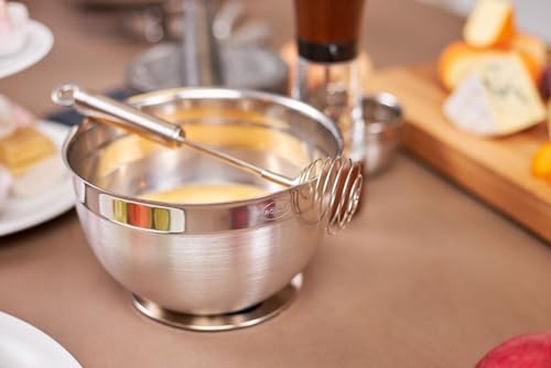 RÖSLE Rosle 15700 Stainless Steel 3 Piece Set for Mixing Prep Serving Bowls (1.7qt, 3.3qt, 5.7qt) - Image 3