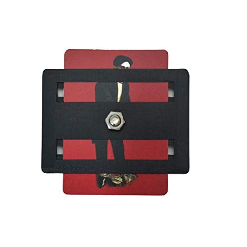 MilesMagic Magicians Houdini Bolt Escape Gimmick Card Frame Nut Lock Unlock Impossible Mind Illusion Stage Magic Street Magic Close Up Magic Trick - Image 1