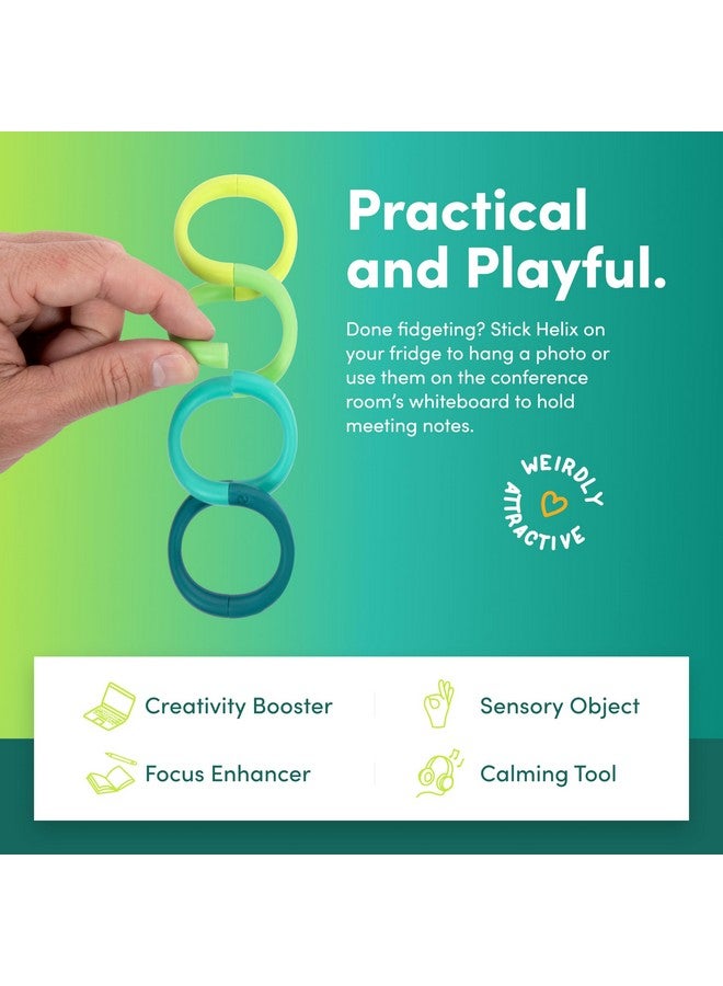 Speks Helix Fidget Toy For Adults And Desk Toy For Office - Acid - Image 3