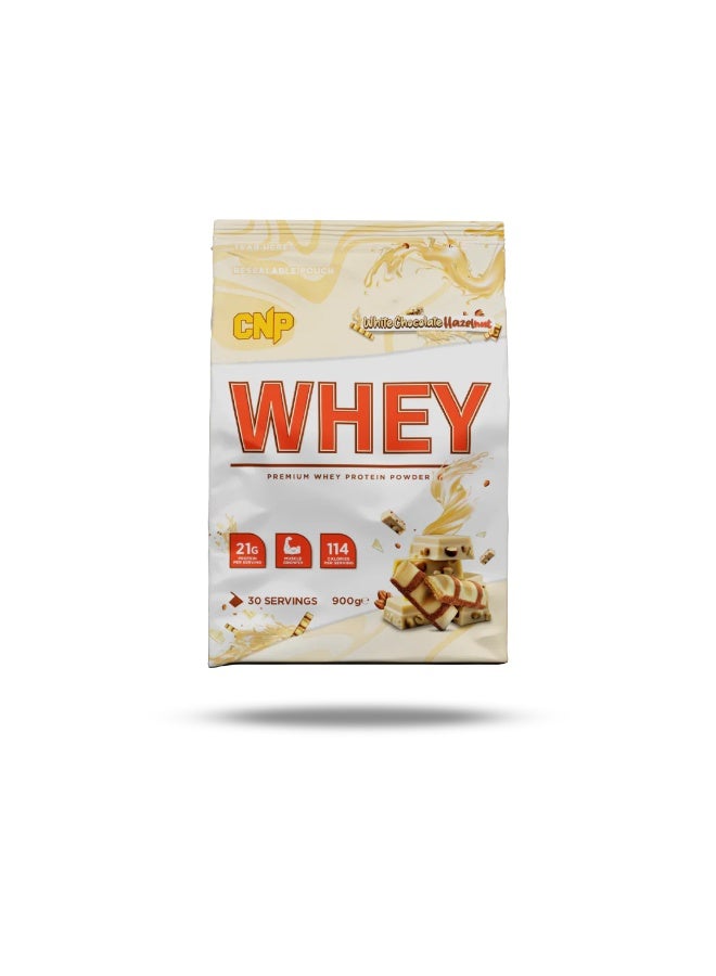 سي إن بي واي بروتين 900 جم – نكهة الشوكولاتة البيضاء بالبندق - Image 1