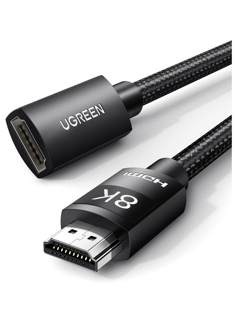 يو جرين UGREEN HDMI Male To Female Extension Cable 0.5m - Image 1