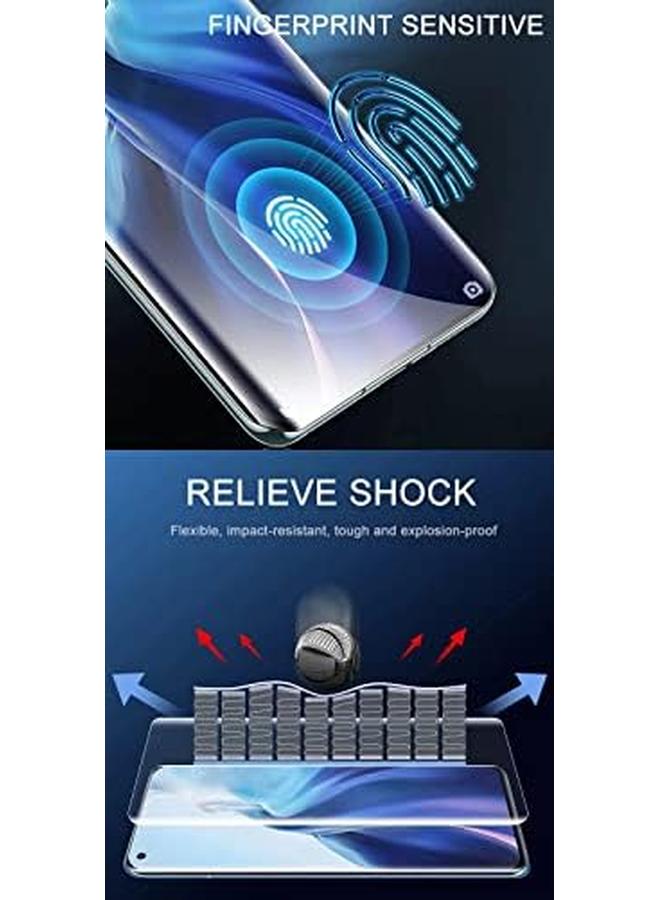 erorex High Sensitivity Hydrogel Film For Huawei Y7A Ppa Lx3 6.67Inch 2020 2Pcs Soft Flexible Film Transparent Tpu Screen Protector Fingerprint Unlock Not Tempered Glass  - Image 5