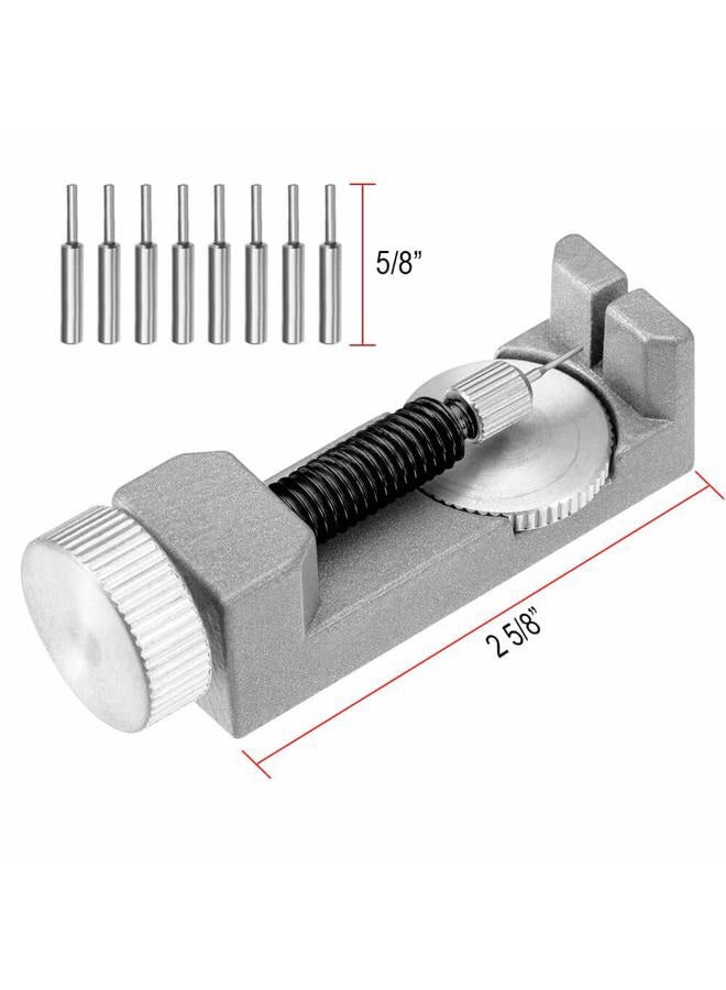 Selizo Watch Link Remover kit Watch Band Tool with 10 Extra Pins for Watch Band Link Pin Removal and Watch Sizing - Image 3