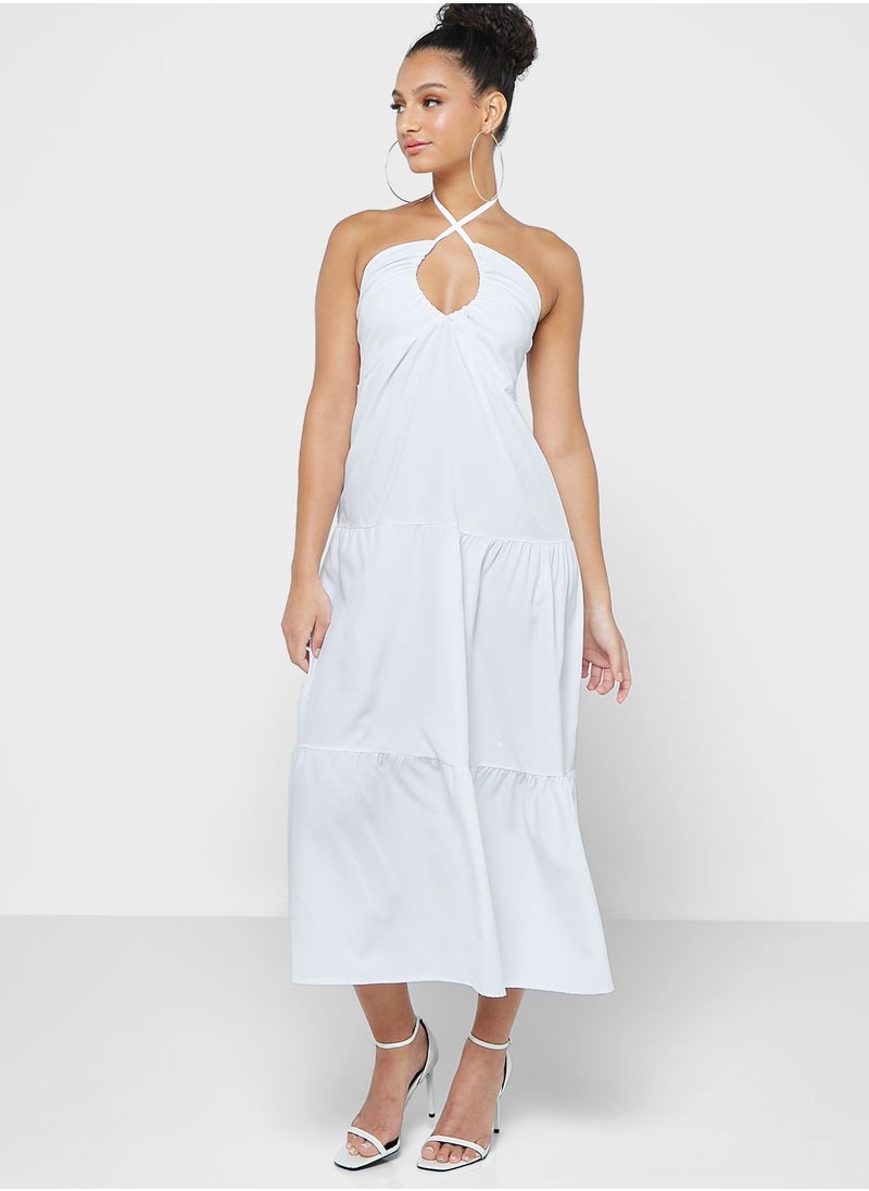 Ginger - Crossover Detail Dress - Image 1