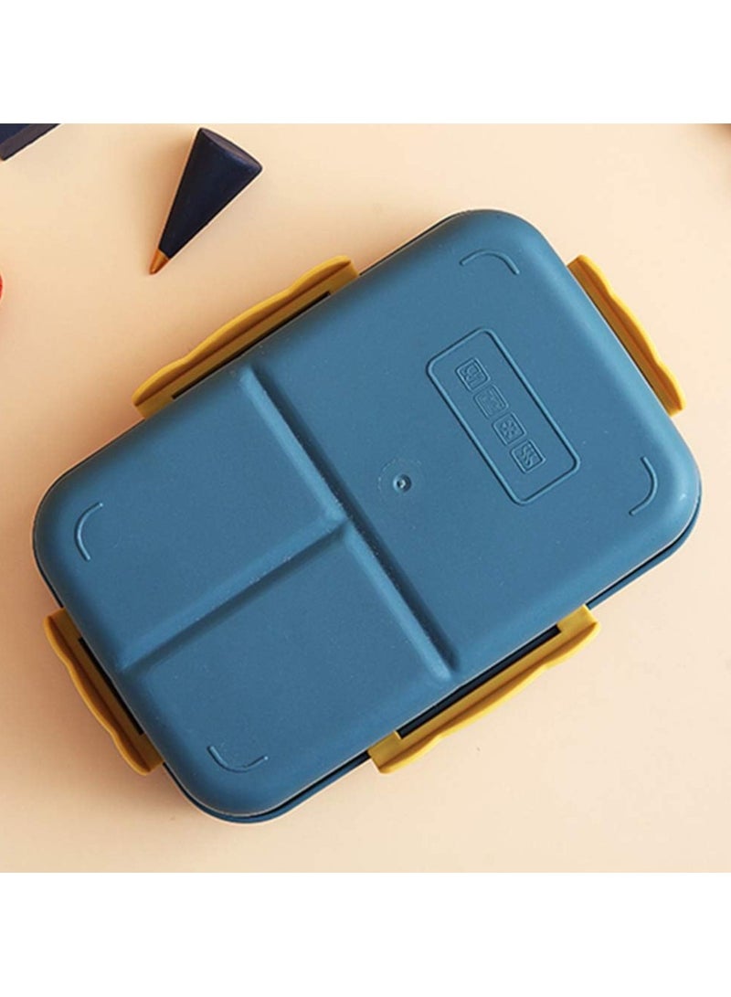 LINGWEI Lunch Box - 3 Deep Compartments, Leak-Proof & Reusable with Spoon for Adults, Kids - Image 3