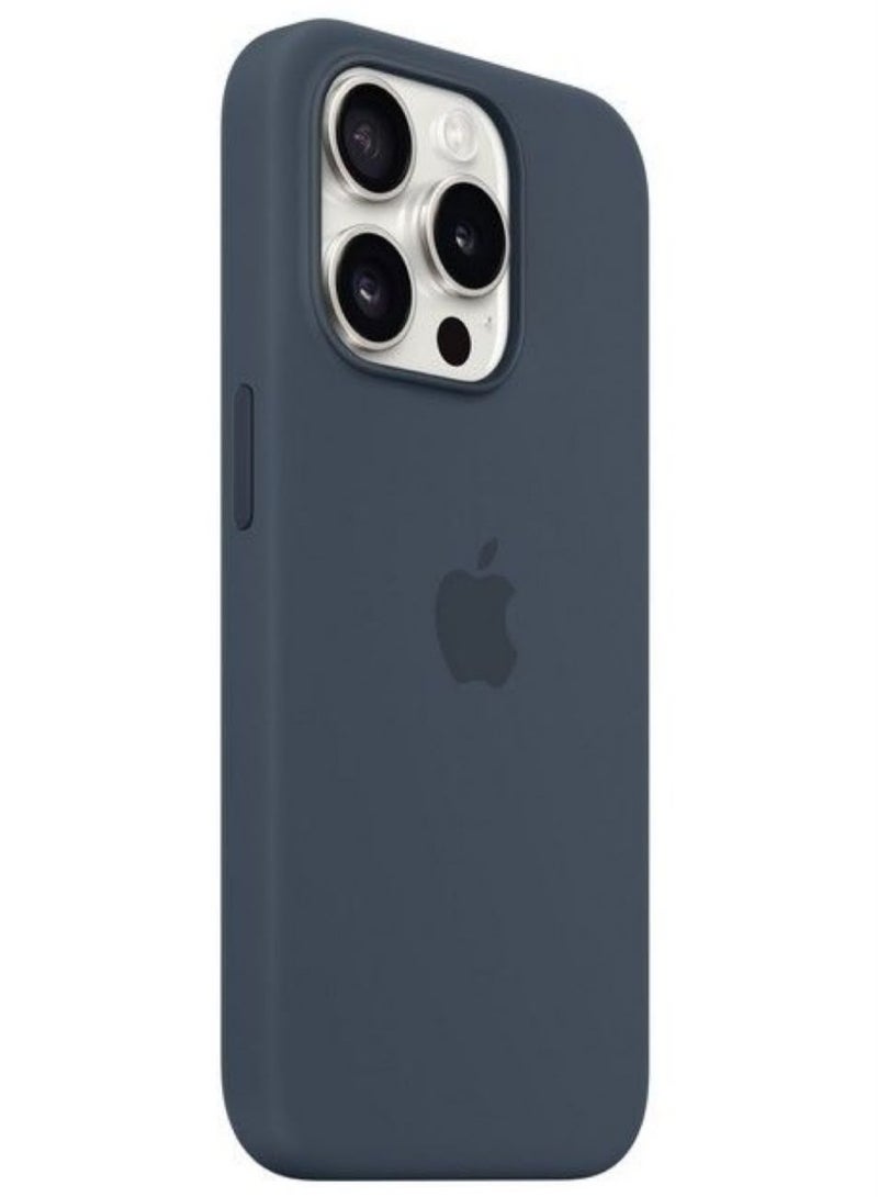Silicone Case for iPhone 14 Pro Max – Soft-Touch Shockproof Slim Protective Cover with Soft Inner Lining, Camera Protection & Anti-Slip Grip - Grey - Image 2