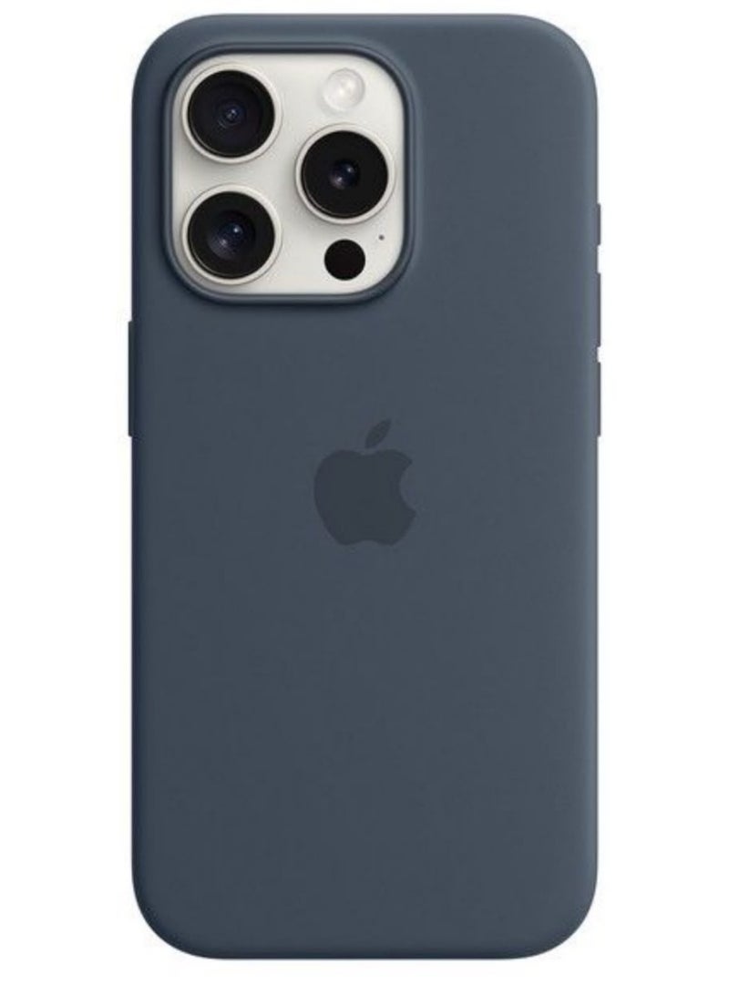 Silicone Case for iPhone 14 Pro Max – Soft-Touch Shockproof Slim Protective Cover with Soft Inner Lining, Camera Protection & Anti-Slip Grip - Grey - Image 1