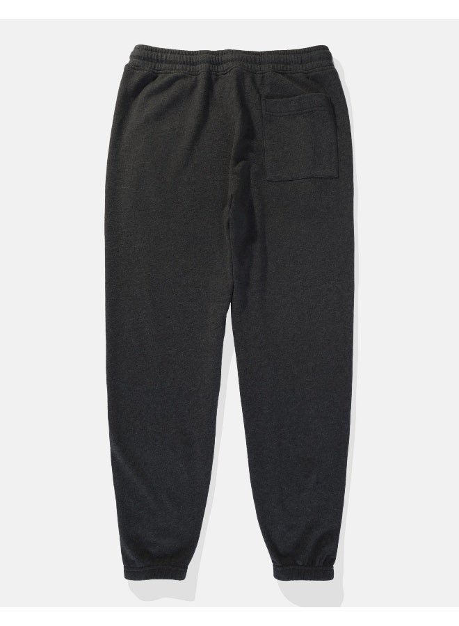 American Eagle Fleece Drawstrng Cuff Hem Sweatpants - Image 2
