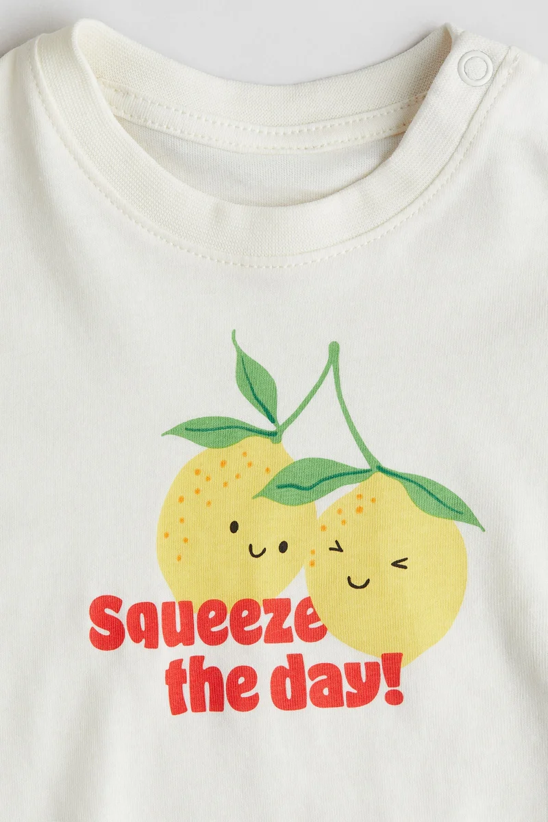 H&M Printed cotton T-shirt