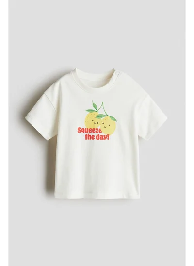 H&M Printed cotton T-shirt