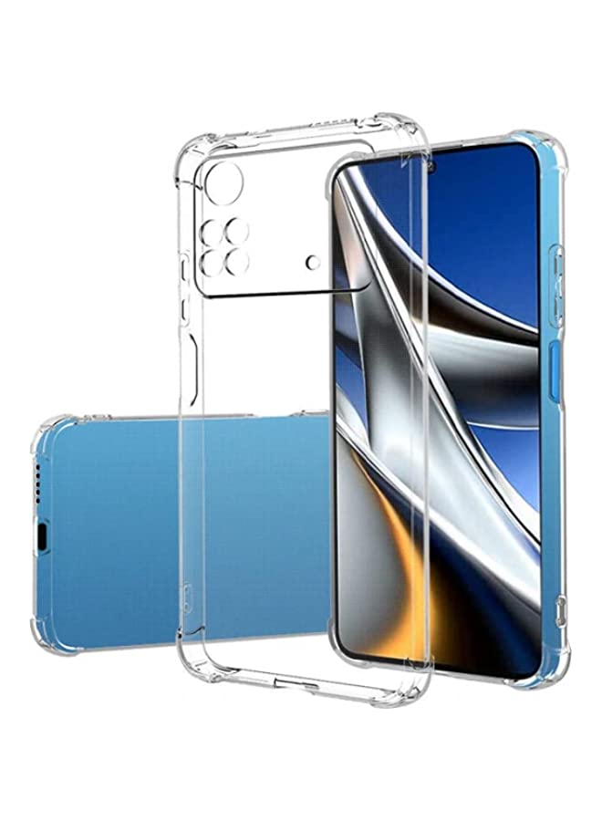 IAF Case for Xiaomi Poco X4 Pro Case Cover Clear Back Air Cushion Soft Silicone Shockproof Anti-Scratch Protective Bumper Shell Corner for Xiaomi Poco X4 Pro 5G