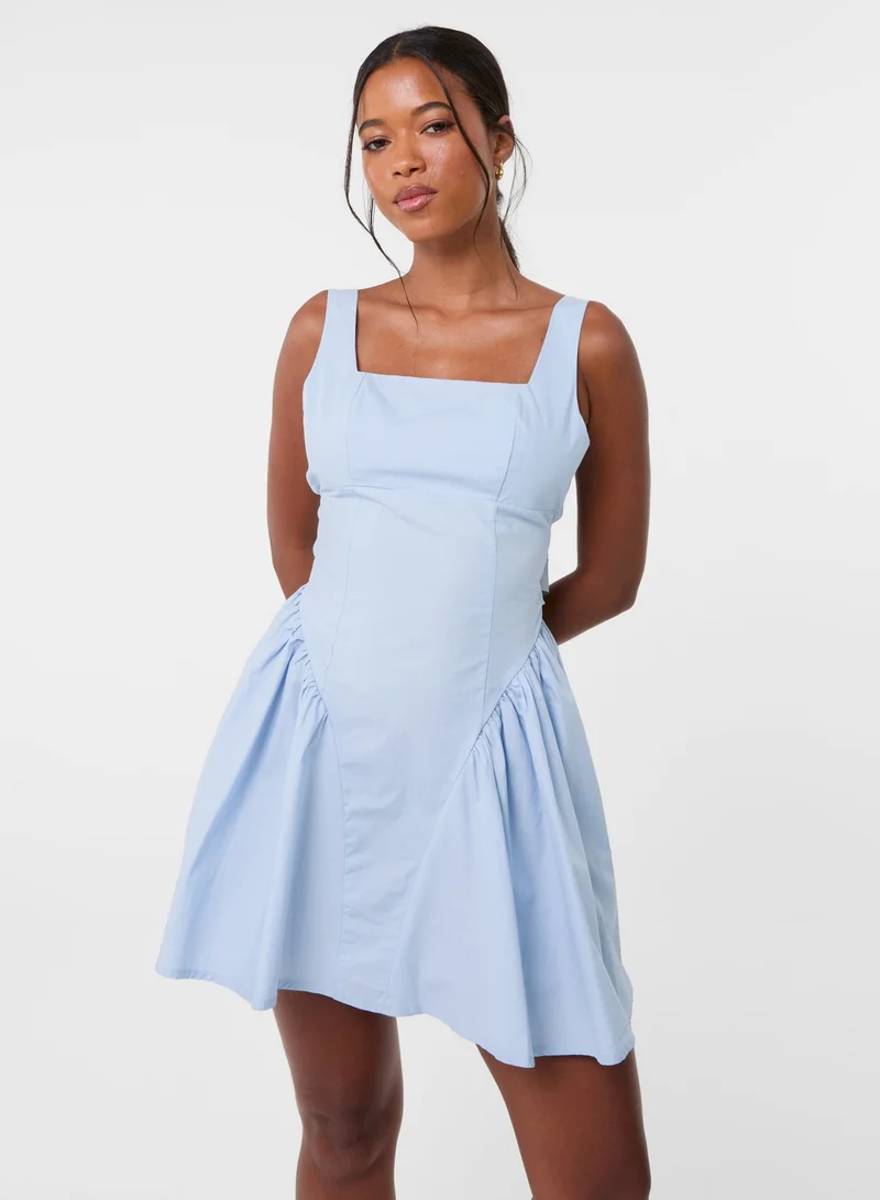 Pink Vanilla Bow Back Mini Dress