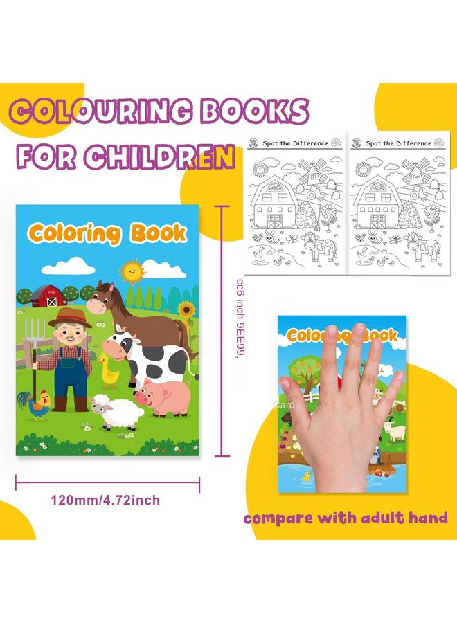 Bluejw Coloring Ben Farm Animal Cartoon Graffiti Coloring Ben Party Game Coloring Ben Suit New - Image 3