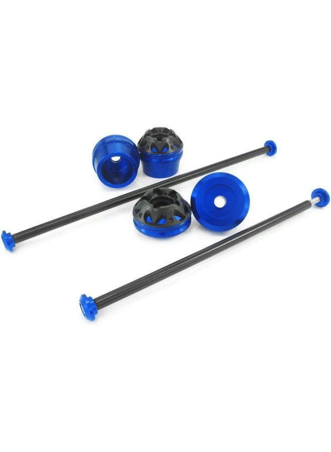 klarako Aluminum Motorcycle Front & Rear Axle Fork Crash Sliders Cap Falling Wheel Drop Protection Ball Pad cover for Yama' MT07 FZ07 FZ07 MT07 20142020 - Image 4