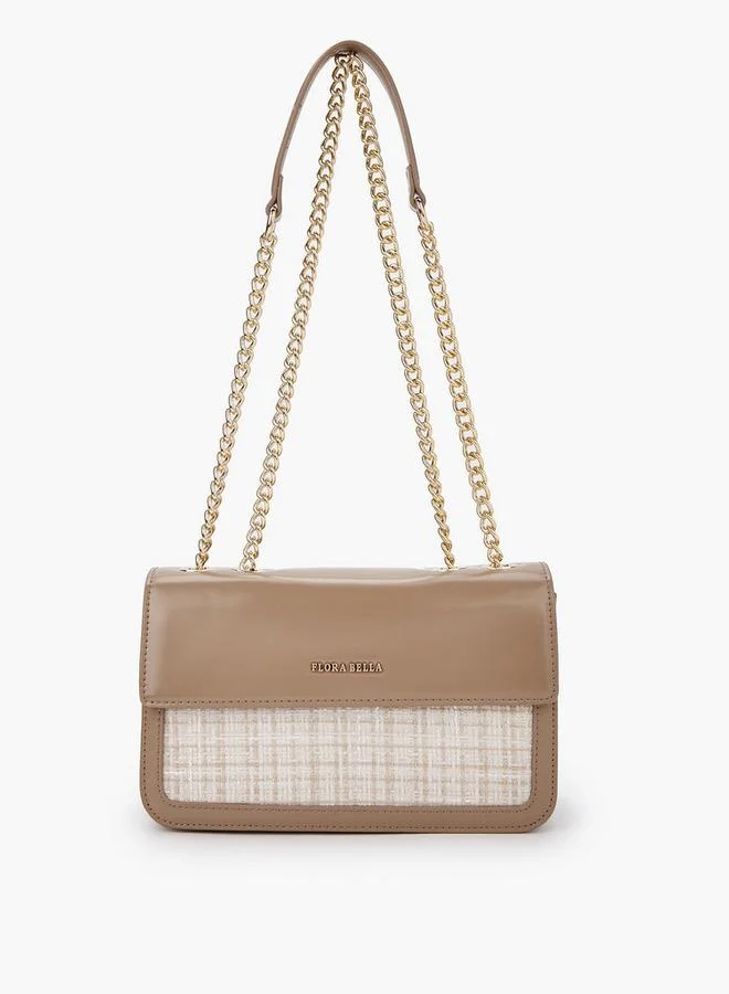 فلورا بيلا من شو إكسبرس حقيبة كروس بودي بحزام سلسلة