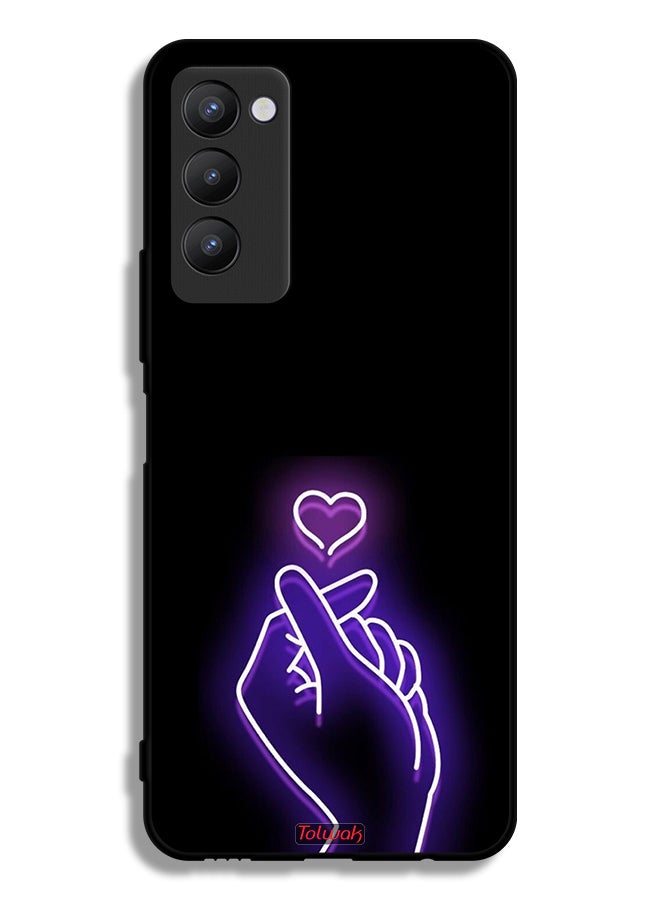 Tolwak Tecno Camon 18P Protective Case Cover Snap Small Heart - Image 2