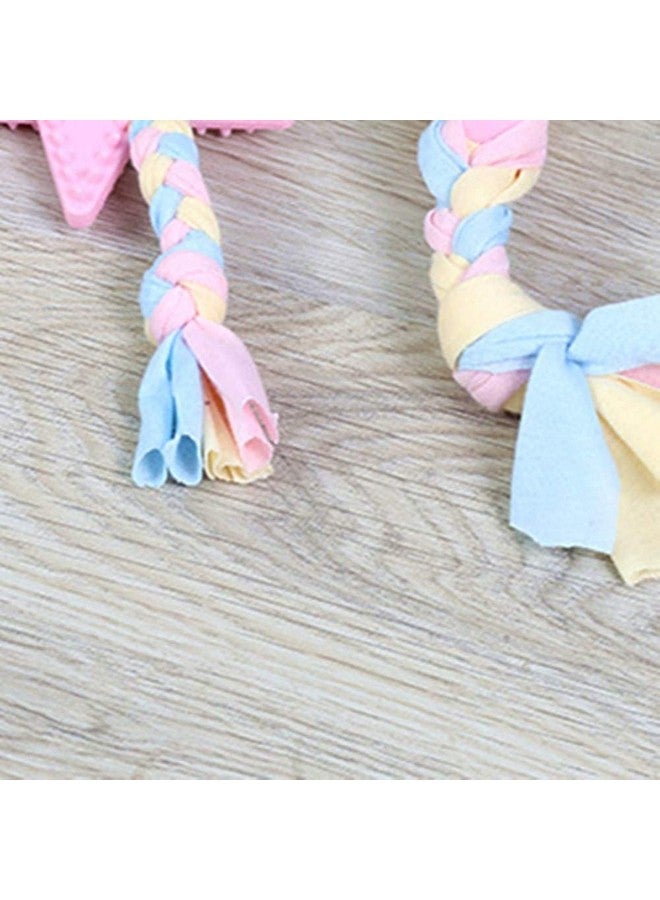 Emily Pets Chew Toys For Puppy Teething Chew Toys For Boredom, Pet Dog Teething Chew Toys With Rope Toys For Puppy And Small Dogs (Pack Of 3, Color May Vary) - Image 5