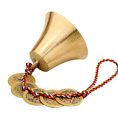 FengShuiGe Chinese Feng Shui Bell for Wealth and Safe, Peace and Success,Feng Shui Element, Door Chime or Decor - Image 2