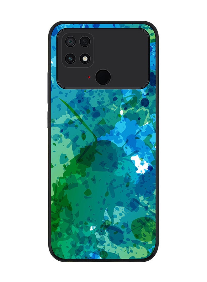 Stylizedd Rugged Black edge case for Xiaomi Poco C40 Slim fit Soft Case Flexible Rubber Edges Anti Drop TPU Gel Thin Cover - Underwater Burst - Image 1